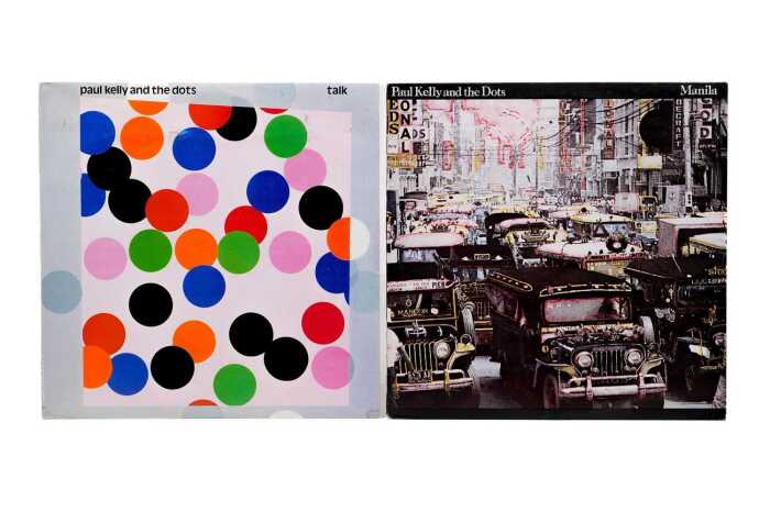 Two Paul Kelly and the Dots vinyl records