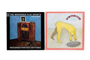 Six Australian Rock vinyl records, together with rock music badges and ephemera - 4