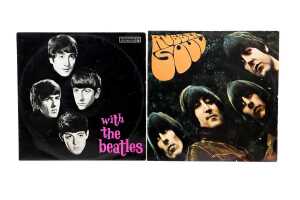 Two 1960s Australian-pressed mono Beatles vinyl records