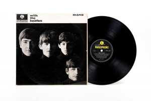 Two original U.K. mono Beatles vinyl records - 2