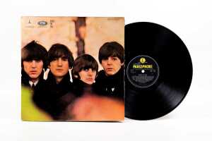Two original U.K. mono Beatles vinyl records - 4