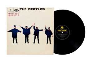 Two original U.K. mono Beatles vinyl records - 4