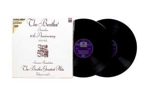 Four Australian Beatles vinyl records - 3