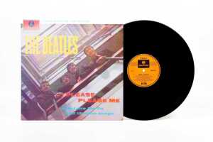 Four Australian Beatles vinyl records - 5