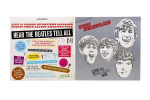 Six Beatles vinyl records - 3