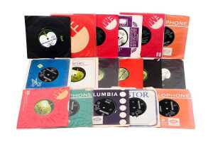 Seventeen Beatles and John Lennon 7" vinyl singles