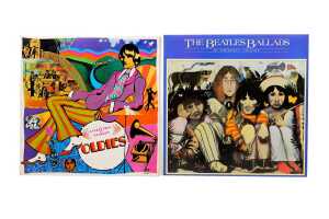 Five Beatles vinyl compilation records - 3