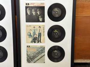 Triptych of fifteen framed Beatles E.P.s from 'The Beatles E.P. Collection' - 8