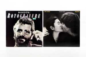 Eight Beatles and related vinyl records - 2