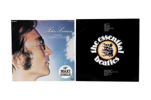 Eight Beatles and John Lennon vinyl records - 2