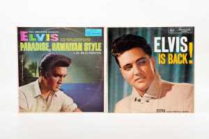 Six Elvis Presley vinyl records, all Australian '60s black label RCA pressings - 3