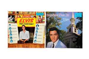 Eight Elvis Presley vinyl records, all Australian '60s black label RCA pressings - 3