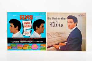 Eight Elvis Presley vinyl records, all Australian '60s black label RCA pressings - 4