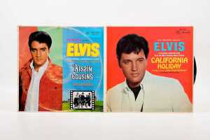 Eight Elvis Presley vinyl records, all Australian '60s black label RCA pressings - 5
