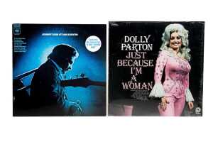 Six Country and '60s Pop vinyl records - 3