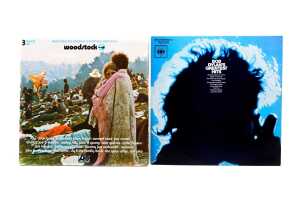 Six Rock and Folk vinyl records - 3
