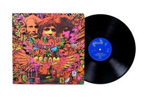 Cream 'Disraeli Gears' signed vinyl record