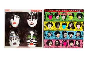 Eight Classic Rock vinyl records - 2