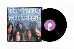 Five Deep Purple vinyl records - 2