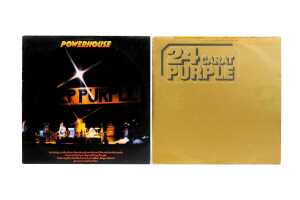 Five Deep Purple vinyl records - 4