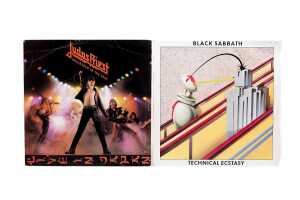 Five New Wave of British Heavy Metal vinyl records - 4