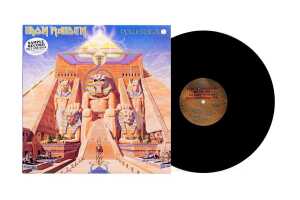 Two Iron Maiden Heavy Metal vinyl records - 2