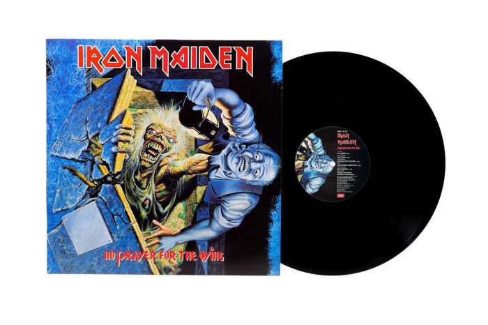 Iron Maiden 'No Prayer for the Dying' Heavy Metal vinyl record