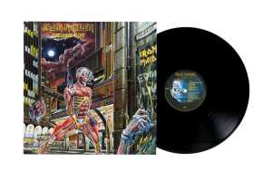 Two Iron Maiden vinyl records, both U.K. pressings - 2