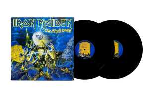 Two Iron Maiden vinyl records, both U.K. pressings - 4