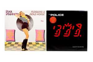 Six Punk and New Wave vinyl records - 2