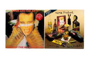 Six Punk and New Wave vinyl records - 3