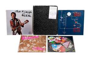 Five Punk and New Wave 10" and picture disc vinyl records