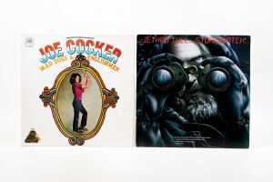 Six English Pop, Prog and Punk vinyl records - 3