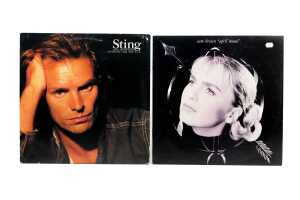Eight '80s Pop vinyl records - 2