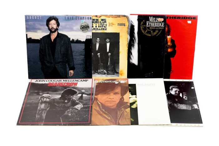 Eight Blues, Heartland and Americana vinyl records