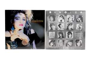 Eight '80s Pop vinyl records, including promo 12" singles - 2