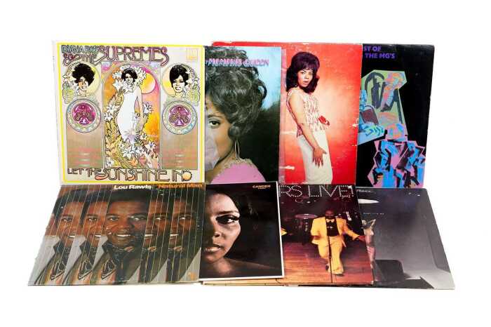 Eight Soul vinyl records