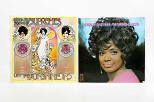 Eight Soul vinyl records - 2