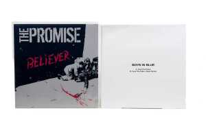 Two Banksy-related collectable vinyl records, including Hardcore Punk and Electronic 12" single