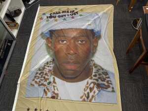 Tyler The Creator 'Call Me if You Get Lost' Australian tour flag - 2