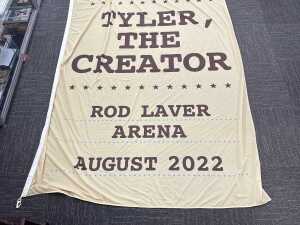 Tyler The Creator 'Call Me if You Get Lost' Australian tour flag - 3