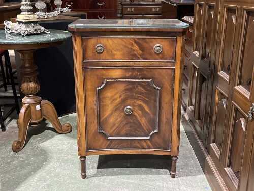 Mahogany bedside cabinet