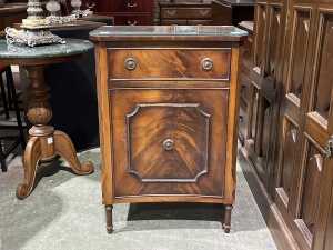 Mahogany bedside cabinet