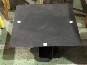 Contemporary black coffee table - 2