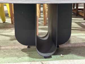 Contemporary black coffee table - 3