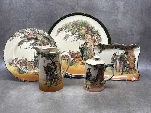 Royal Doulton 'Under the Greenwood Tree' porcelain series ware