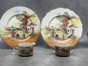 Royal Doulton Rustic England porcelain series ware - 2