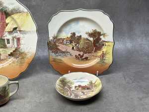 Royal Doulton Rustic England porcelain series ware - 3
