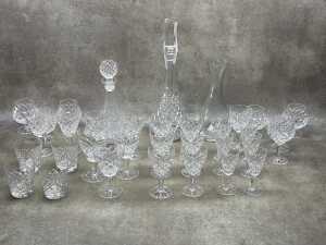 Cut crystal drinkware - 2