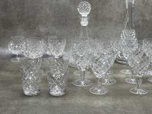 Cut crystal drinkware - 3